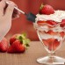 Creatrill Disposable Plastic Dessert Spoon Shovel Shape Set of 50 - B07CMY58NP